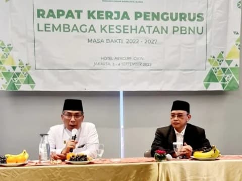 Raker Lembaga Kesehatan NU Digelar, Gus Yahya Berikan Sejumlah Arahan