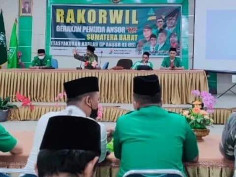 Gelar Rakorwil, Ansor Sumbar Persiapkan Ansor Masa Depan NU