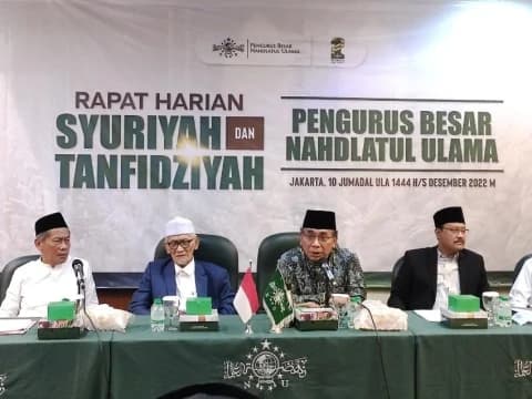 Bahas Realisasi Program dan Capaian Kinerja, PBNU Gelar Rapat Gabungan Syuriyah-Tanfidziyah