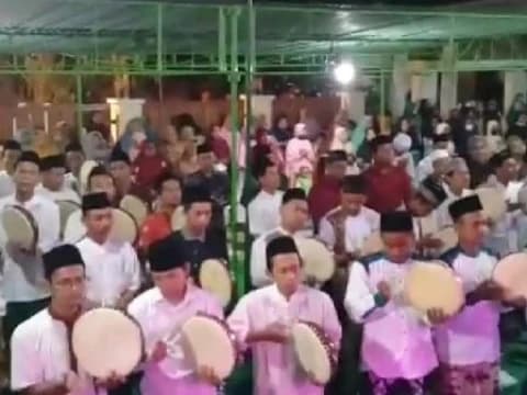 Seratus Rebana Iringi Panjangrejo Bantul Bershalawat, Wadah Pecinta Rasulullah