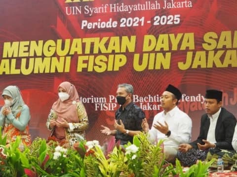 Rektor UIN Jakarta Harap Ikatan Alumni FISIP Hasilkan Negarawan