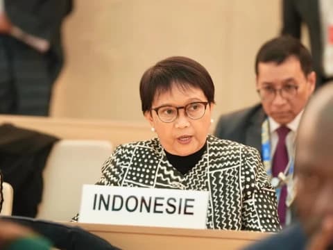 Di Markas PBB, Menlu RI Tegaskan Komitmen Indonesia Perkuat Solidaritas Politik Dukung Palestina 