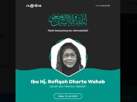 Mencari Rofiqoh Dharto Wahab