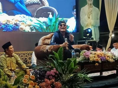 Pesan Damai Gus Miftah saat Hadiri Haul Akbar di Malang