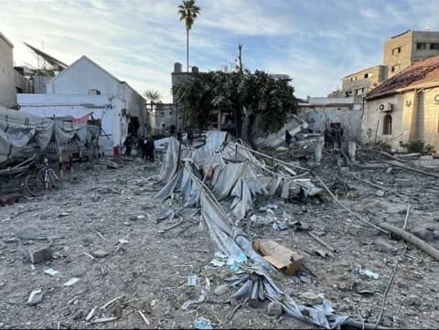 Serangan Udara Israel Hancurkan Rumah Sakit Baptis Al-Ahli di Gaza Utara