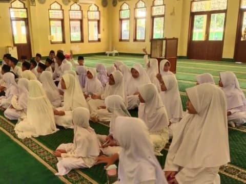 1.400 Santri TPQ Qiraati Ikuti Imtas di Masjid Gus Dur Ciganjur