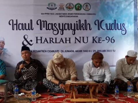 Sambut Harlah NU, Santri Kudus di Jakarta Gelar Haul Masyayikh