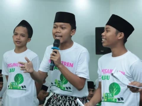 Ratusan Santri MALNU Pandeglang Banten Dilatih Jadi Promotor Kebersihan