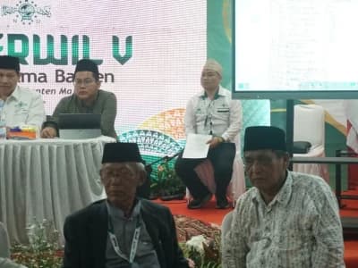 KH Achmad Syatibi Hambali Terpilih sebagai Rais Syuriyah PWNU Banten 2025-2030