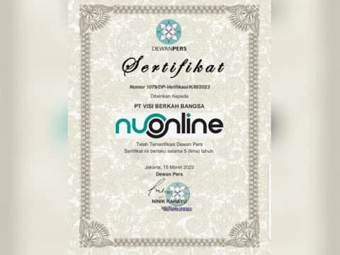 NU Online Terverifikasi Dewan Pers adalah Prestasi Banyak Orang
