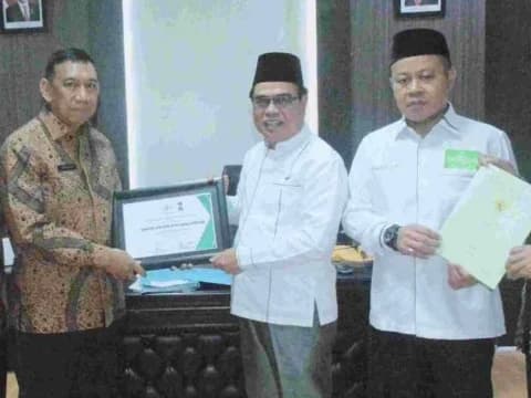 Terima SHM, NU Kalsel Bakal Bangun Gedung Baru