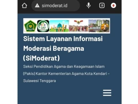 Inovatif, Belajar Praktik Moderasi Beragama dari Situs SiModerat