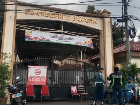 Pasca-Ledakan, SMAN 72 Jakarta Sepi dan Terapkan PJJ
