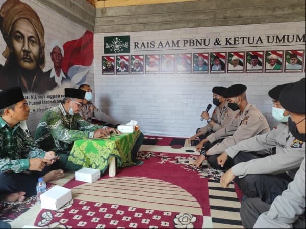 Siswa SPN Belajar Implementasi Nilai Kebangsaan ke PCNU Buleleng