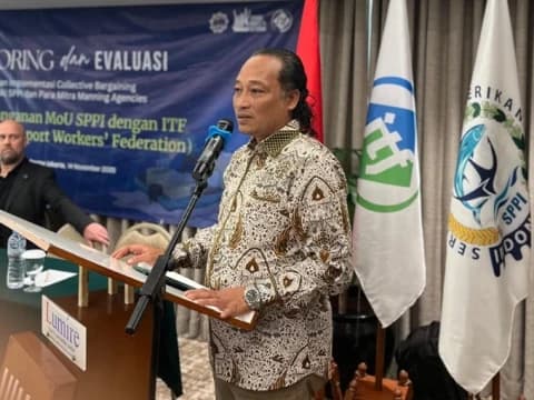 Bermitra dengan 15 Pelabuhan Dunia, Serikat Pekerja Perikanan Perkuat Jaringan Global