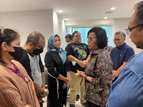 Jenguk David, Sri Mulyani Dukung Proses Hukum Jalan Terus Demi Keadilan