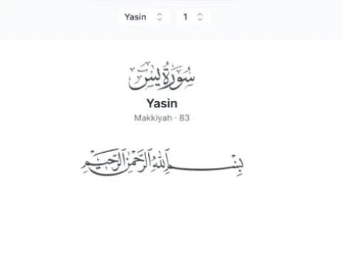 Baca Yasin Malam Jumat, Dikabulkan Segala Hajat