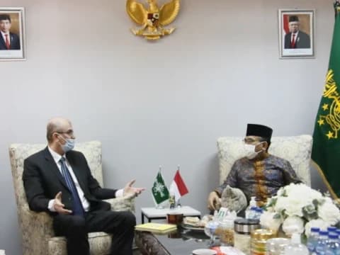 Berkunjung ke PBNU, Dubes Suriah: Wallahi, Islam Sebenarnya Ada di Indonesia