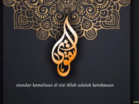 Faedah-Faedah Menjadi Orang Bertakwa