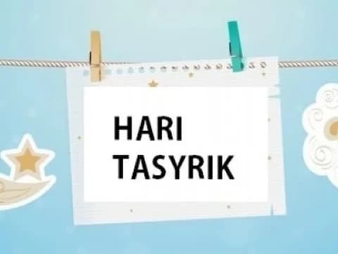 Hukum Berpuasa di Hari Tasyrik