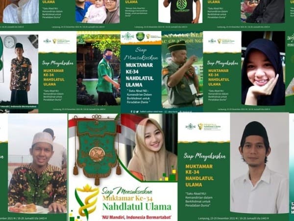 Meriah Twibbon Jelang Muktamar, Begini Cara Mendapatkannya