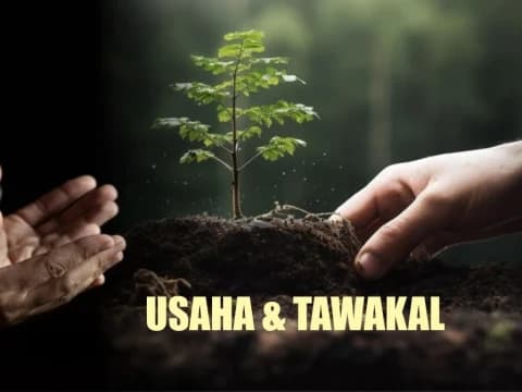 Khutbah Jumat: Proporsional antara Usaha dan Tawakal