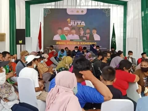 Sejuta Vaksin Booster Bukti Kepedulian PBNU pada Masyarakat