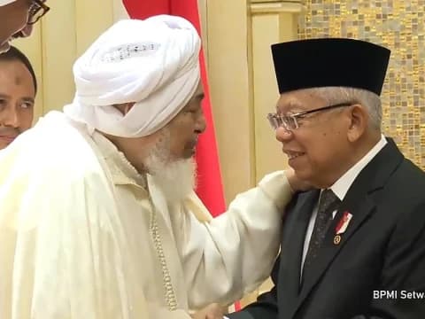 Di Abu Dhabi, Wapres KH Ma'ruf Amin Tegaskan Islam Moderat untuk Perdamaian Dunia