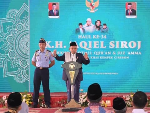 Wapres Ibaratkan Pesantren sebagai Transmisi Arus Listrik, Ini Maknanya