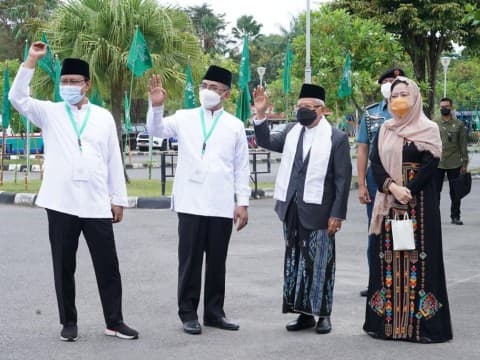 Hadiri Pengukuhan PBNU, Puan Maharani: Indonesia Beruntung Punya NU