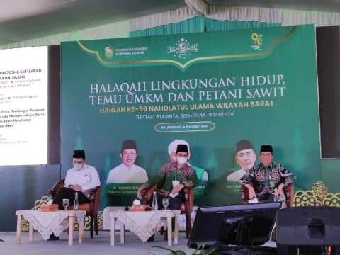 Seri 1 Halaqah Harlah NU Bahas Perubahan Iklim dan Dekarbonisasi