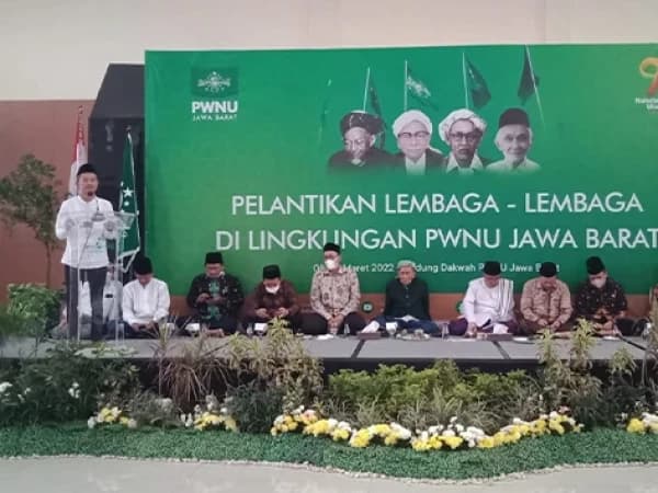 Dilantik, Pengurus LAZISNU Jabar Bertekad Bantu Sejahterakan Umat