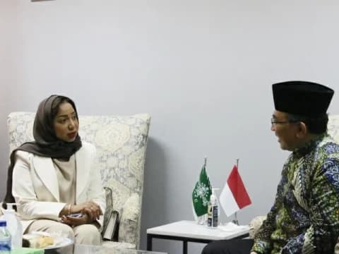 Kunjungi PBNU, Dubes Qatar Bahas Penguatan Kerja Sama di Bidang Pendidikan