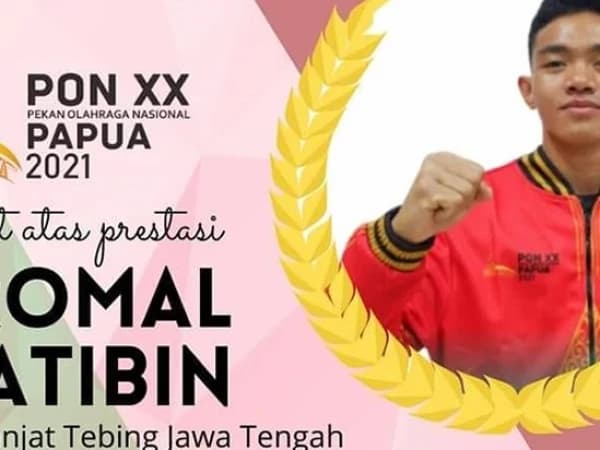 Mahasiswa Unwahas Semarang Pecahkan Rekor Dunia Panjat Tebing Tercepat 