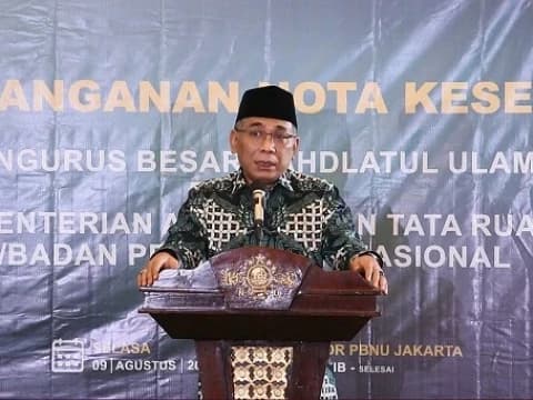 Urusan Tanah Selesai, Gus Yahya: Renaisans Ekonomi bagi NU