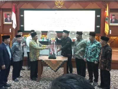 Kafilah Jatim Juara Umum MTQ Nasional XXIX 2022