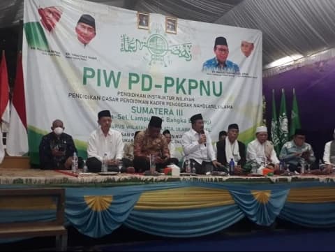 Buka PIW PD-PKPNU Sumatera III, Katib Syuriyah: Target 1.000 Instruktur