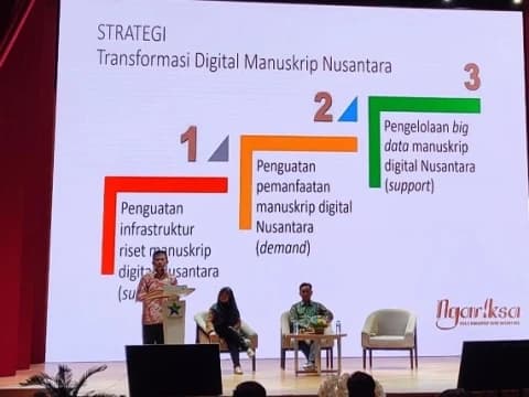 Prof Oman Sampaikan 3 Strategi Transformasi Digital Manuskrip Nusantara