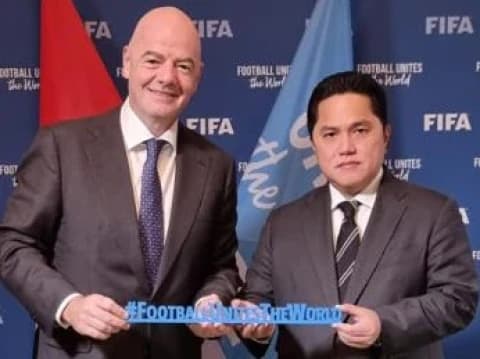 Indonesia Hanya Diberi Sanksi Administrasi FIFA, Erick Thohir: Alhamdulillah
