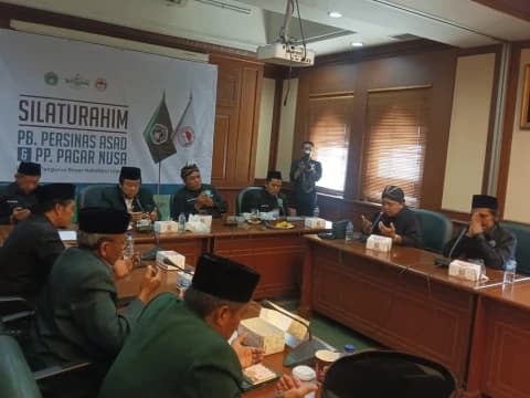 PSNU Pagar Nusa-Persinas ASAD Bersilaturahmi Gagasan dan Pengalaman di PBNU