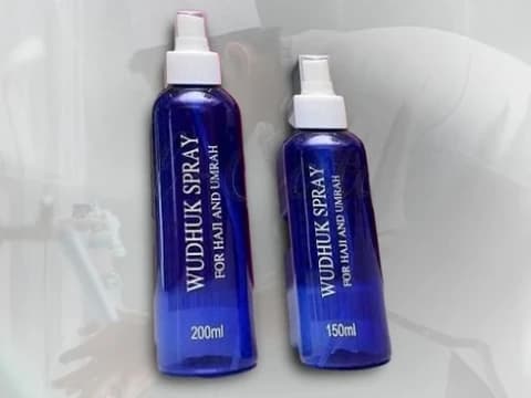 Wudhu Pakai Botol Spray, Apakah Sah?