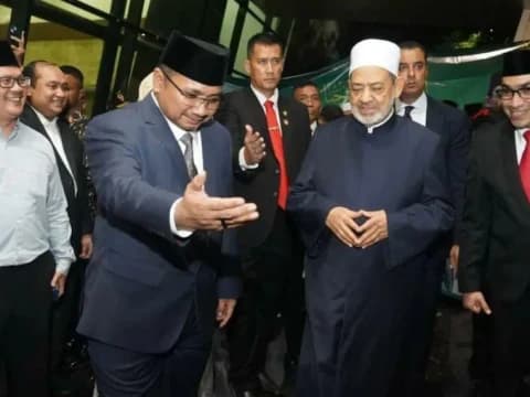 Agenda Grand Syekh Al-Azhar di Indonesia, Bertemu dengan PBNU dan Presiden