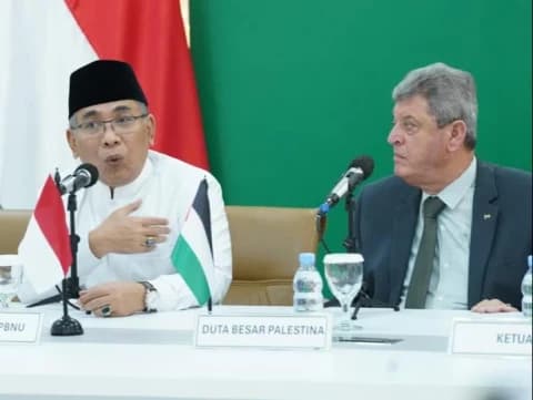 Palestina-PBNU Minta Dunia Internasional Desak Israel Akhiri Agresi Militer di Palestina