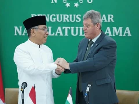 Kunjungi PBNU, Dubes Al-Shaun Bahas Perjuangan Kemerdekaan Palestina