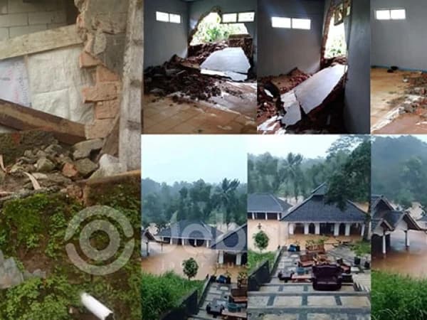 17 Pesantren Terdampak Bencana Alam di Sukabumi: Bangunan Rusak hingga Kitab dan Lemari Hanyut