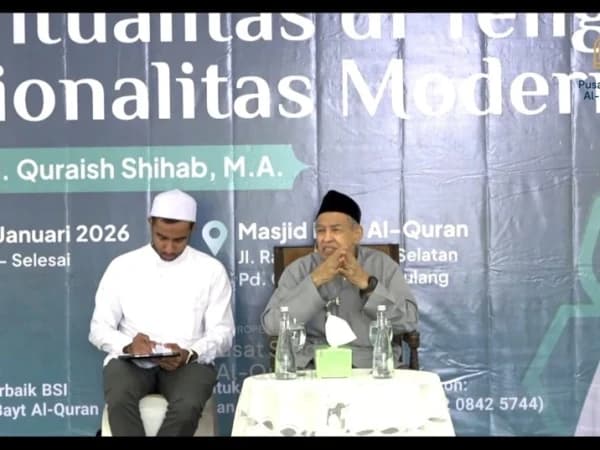 Prof Quraish Shihab Jelaskan Peran Akal dan Hati dalam Memahami Ajaran Agama