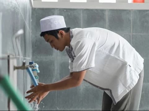 Doa-Doa yang Menyertai Gerakan Wudhu