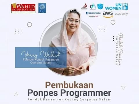 Yenny Wahid Dirikan Pesantren Perempuan Programmer Qoryatus Salam