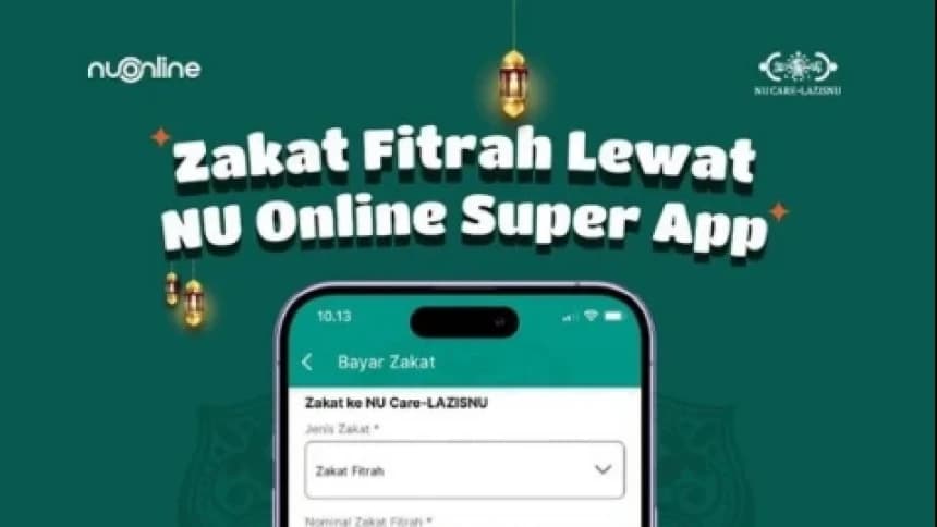 NU Online Super App Kumpulkan Dana Zakat Fitrah 279 Juta Rupiah dari 4.902 Muzakki