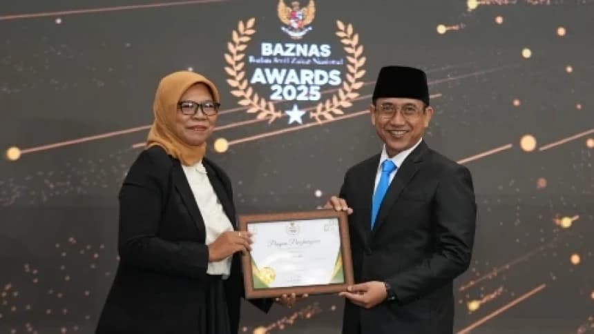 NU Care-LAZISNU Terima Anugerah LAZ Nasional Pengumpulan Terbaik versi Baznas